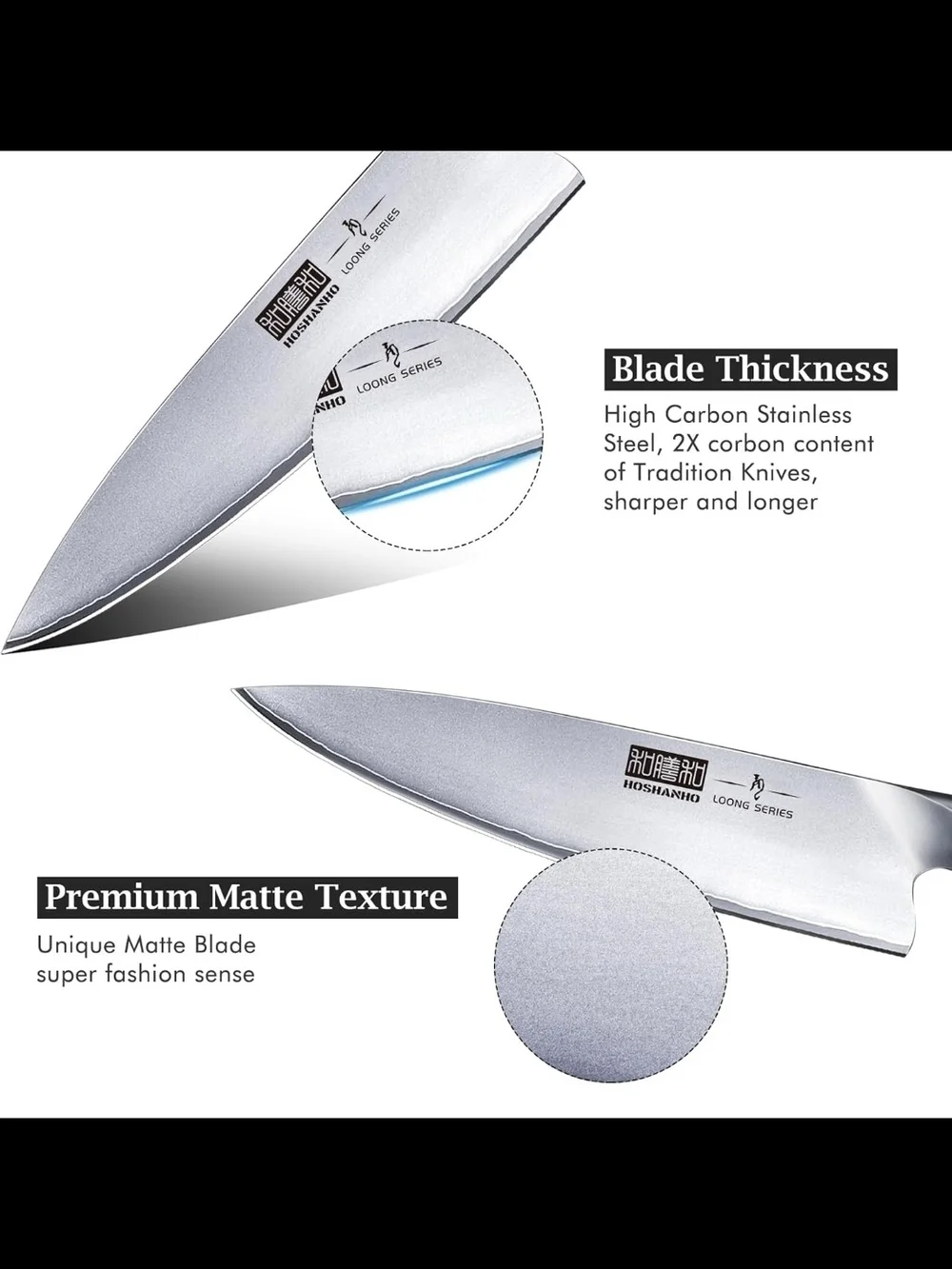 Kitchen Knife in Japanese High Carbon Steel Professional High-Class Chef's Knife